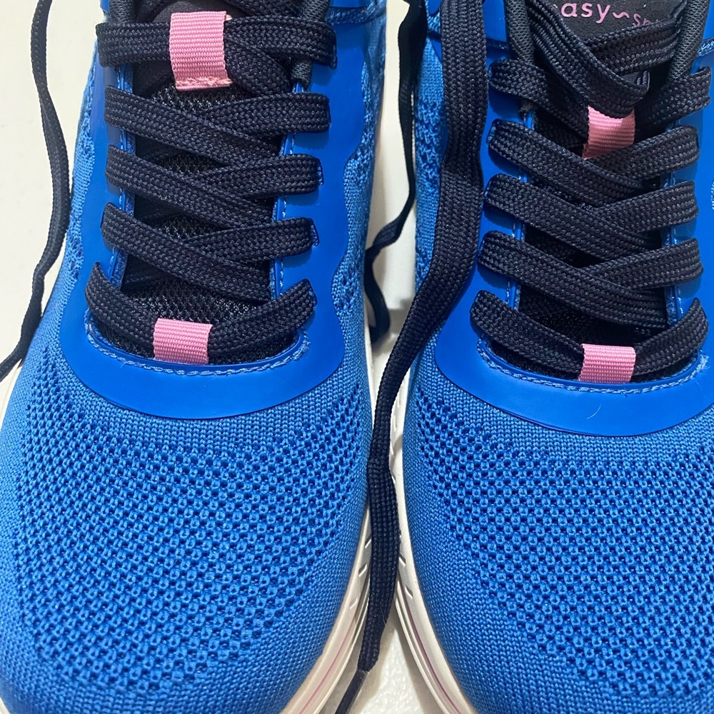EASY SPIRIT Blue Comfort Walking Sneakers Women's 9.5M - Picture 3 of 10